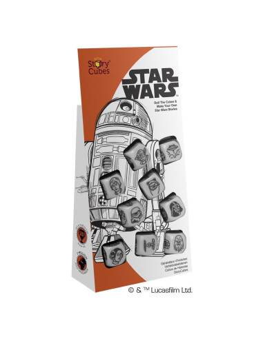 Juego de mesa story cubes star wars pegi 8