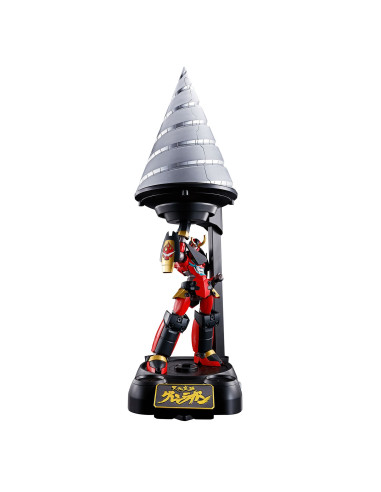 Figura tamashii nations tengen toppa gurren lagann soul of chogokin gx - 107 gurren lagann & giga drill set