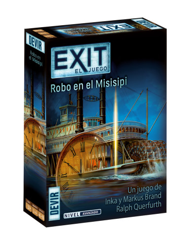 Juego de mesa exit 14 robo en el mississippi