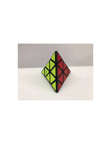 Cubo de rubik qiyi qiming pyraminx bordes negros