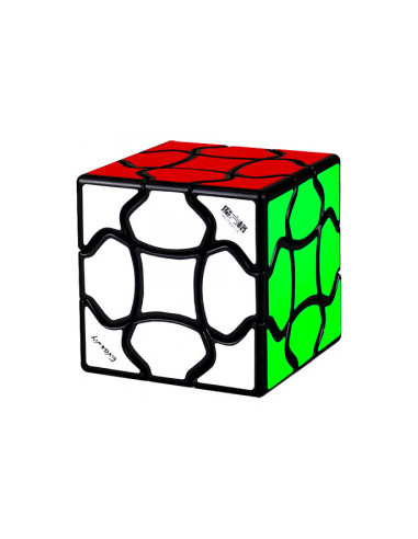 Cubo de rubik qiyi fluffy 3x3 bordes negros