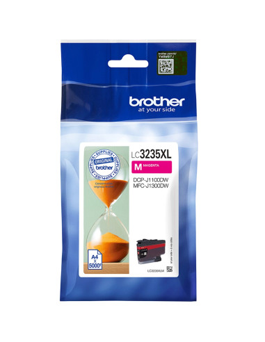 Cartucho tinta brother lc3235xlm magenta 5000 páginas