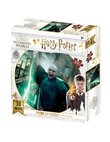 Puzzle 3d lenticular harry potter lord voldemort 300 piezas