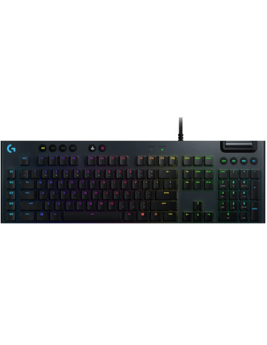 Teclado logitech g815 gaming mecanico rgb gl tactil negro