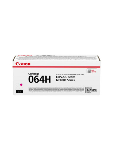 Cartucho toner canon 064h magenta 10400 paginas