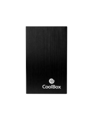 Carcasa disco duro hdd 2.5pulgadas coolbox sca2523c negro usb tipo c 3.0