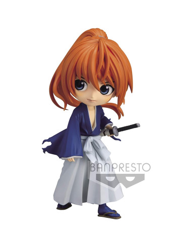 Figura banpresto q posket rurouni kenshin kenshin himura battousai ver. a