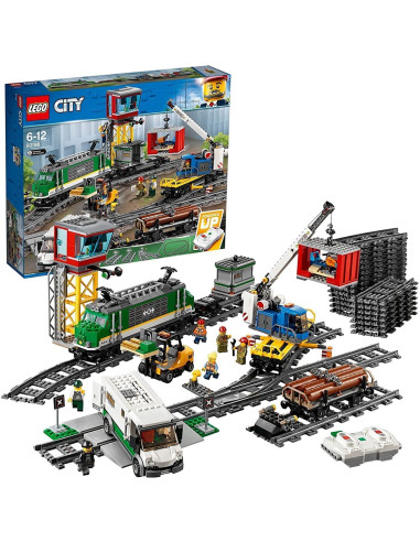 Lego city tren de mercancias