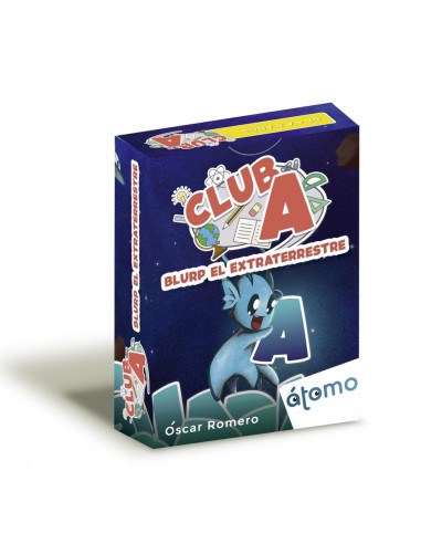 Juego de mesa átomo games club a: blurp el extraterrestre pegi 8