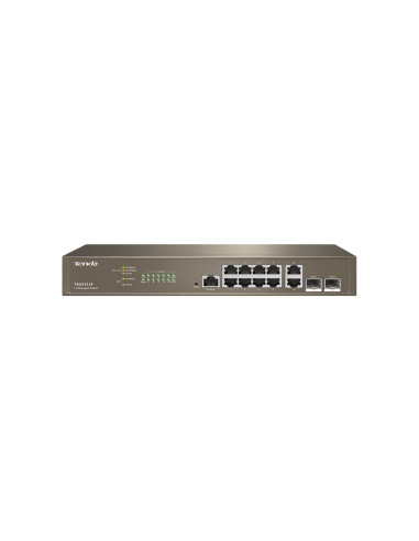 Switch 12 puertos ipcom teg5312f 10 puertos gigabit ethetnet 2 puertos sfp gestionable l3