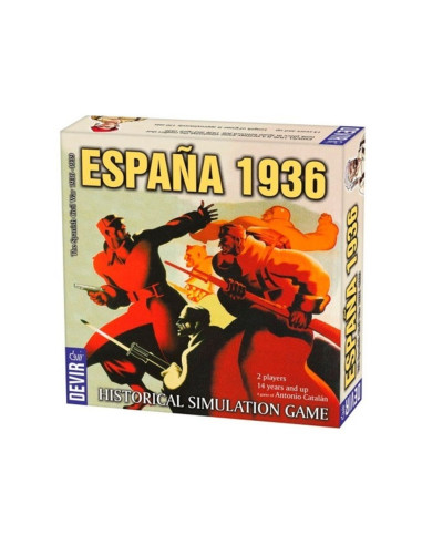 Juego de mesa devir españa 1936 version ingles pegi 14