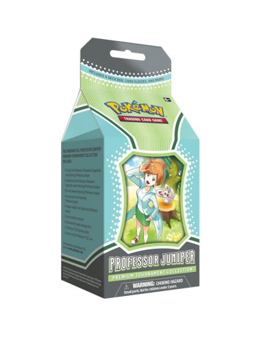 Juego de cartas pokemon premium professor juniper premium collection inglés 1 unidad