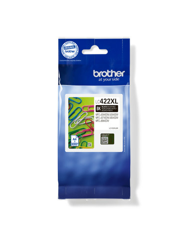 Cartucho tinta brother lc422xlbk negro 3000 paginas