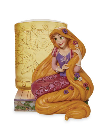 Figura enesco disney enredados rapunzel con linterna