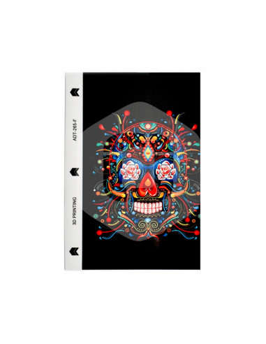 Lamina trasera de personalizacion qcharx calaveras 5