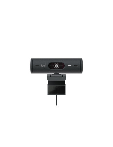 Webcam logitech brio 505 grafito full hd -  usb tipo c