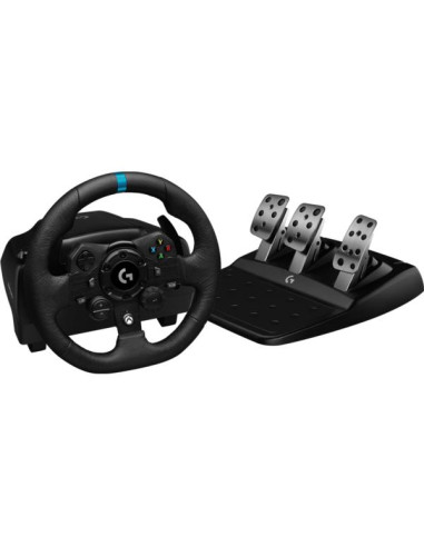 Volante y pedales logitech g923 para xbox y pc