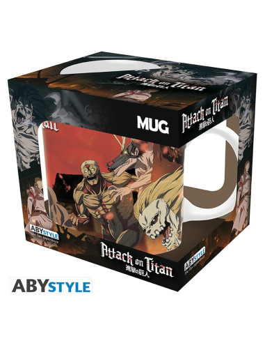 Taza abystyle attack on titan -  battle scene season 4