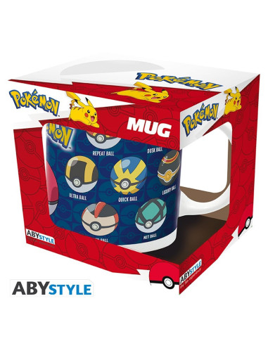 Taza abystyle pokemon -  pokeballs