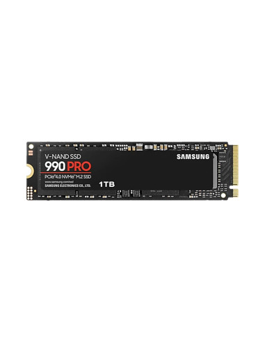 Disco duro interno solido ssd samsung mz - v9p1t0bw - 990 pro - 1tb - m.2 2280 - pcie 4.0