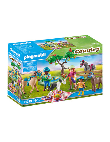 Playmobil country -  excursion picnic con caballos