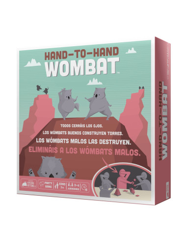 Juego de mesa hand to hand wombat edad recomendada 7 años