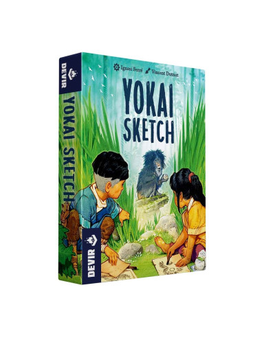 Juego de cartas devir yokai sketch