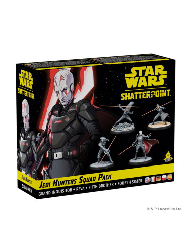 Juego de mesa star wars shatterpoint jedi hunters squad pack