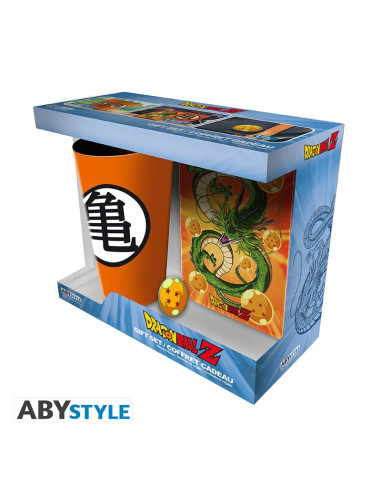 Set abysse dragon ball vaso + pin + libreta