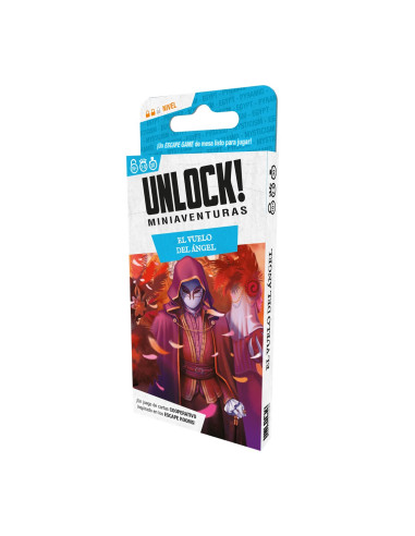 Juego de mesa unlock! miniaventuras el vuelo del angel edad recomendada 10 años