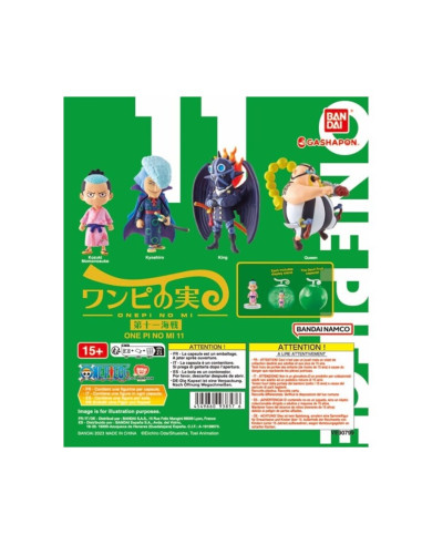 Set gashapon figuras bandai lote 20 articulos one piece no mi 11