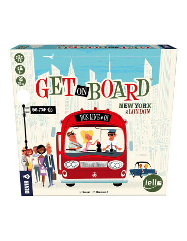 Juego de mesa devir get on board new york & london