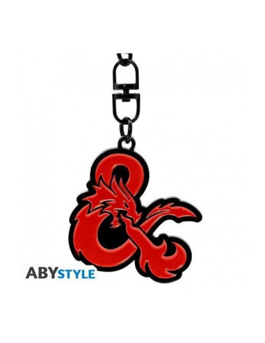 Llavero abystyle dungeon & dragons ampersand logo