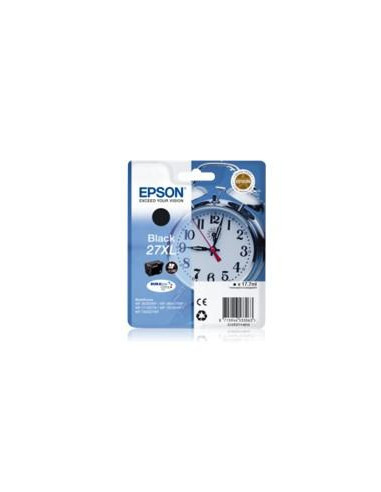 Cartucho tinta epson t271140 27xl negro wf - 3620 - 3460dtwf - dwf -  despertador