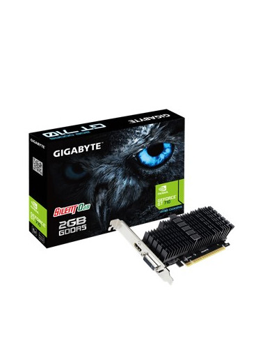 Tarjeta grafica gigabyte nvidia g - force gt 710 - d5 - ls 2gb gddr5 dual - link dvi - i hdmi