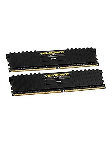 Memoria ram ddr4 16gb kit 2x8 corsair vengeance - pc4 - 25600 -  3200mhz -  c16 negro