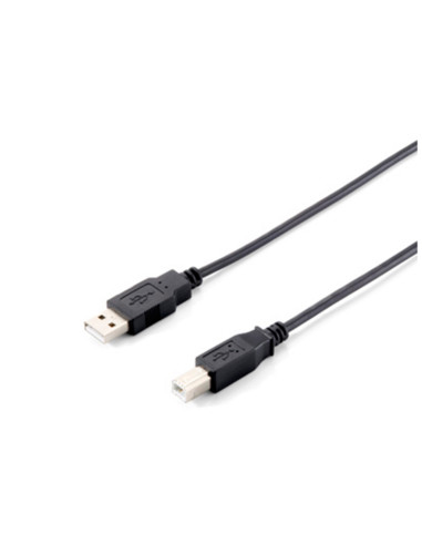 Cable impresora equip usb a -  usb b -  macho - macho -  5m -  negro