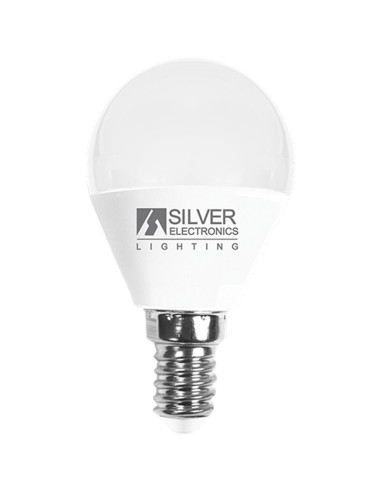 Bombilla led silver electronic esferica decorativa 7w70w -  e14 -  5000k -  620 lm -  luz blanca -  a+