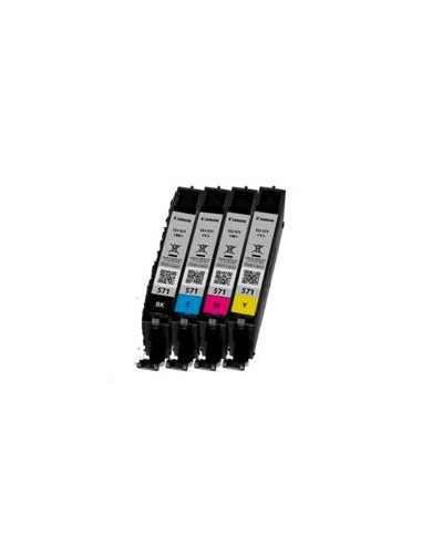 Multipack canon cli - 571 c - m - y - bk mg5750 - 6580 - 7750