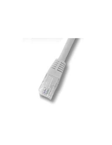 Cable red latiguillo rj45 utp cat6 0.25m gris