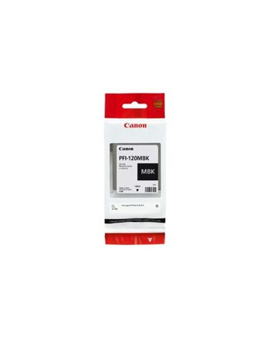 Cartucho canon pfi - 120 mbk negro mate tm - 200tm - 200 mfp l24eitm - 205tm - 300tm - 300 mfp