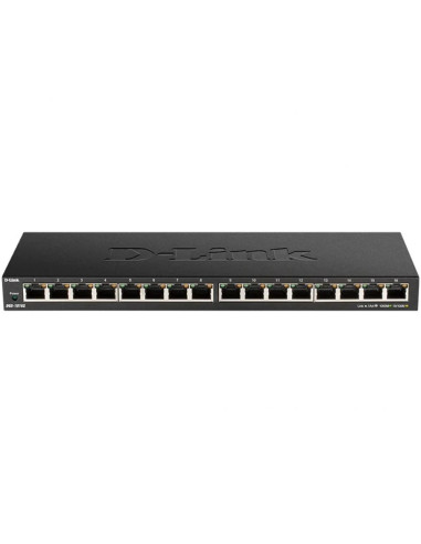 Switch 16 puertos gigabit 1000 d - link