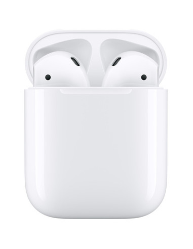 Auriculares apple airpods 2ª generacion+ estuche de carga