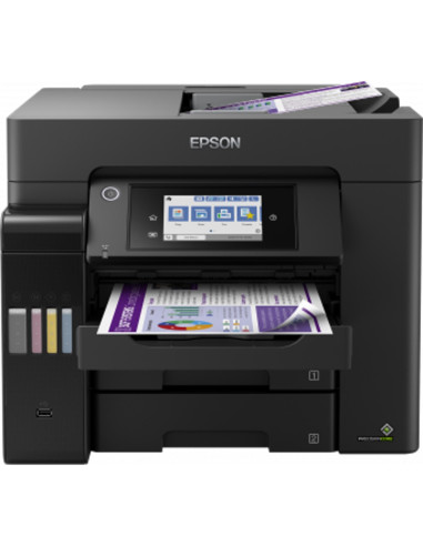 Multifuncion epson inyeccion color ecotank et - 5850 fax -  a4 -  25ppm -  usb -  red -  wifi -  wifi direct -  duplex todas la