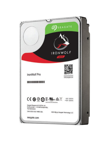 Disco duro interno hdd seagate ironwolf pro nas st4000ne001 4tb 3.5pulgadas 7200rpm -  128mb -  sata 6gb - s