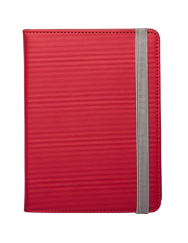 Funda universal silver ht para ebook wave 6pulgadas roja