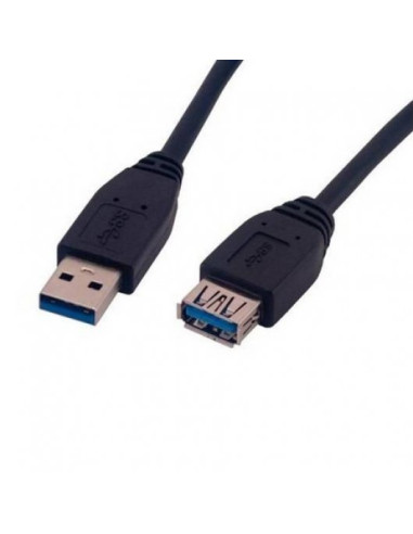 Cable equip alargo usb 3.0 tipo a macho -  hembra 3m