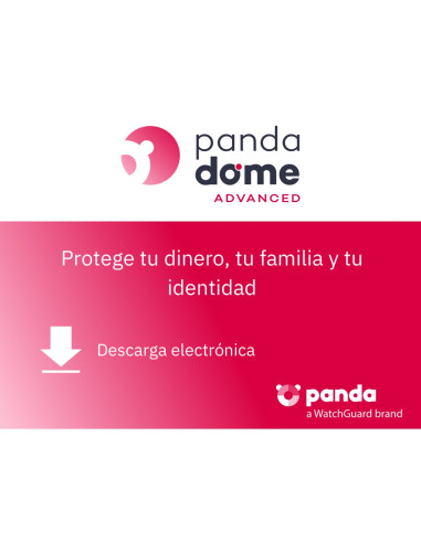 Antivirus panda dome advanced 1 dispositivo 1 año esd licencia electronica