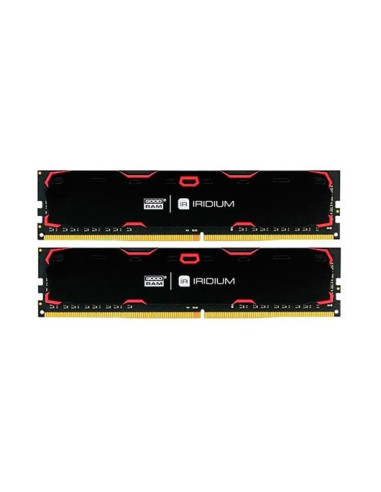 Memoria ram ddr4 8gb 2x4gb 2400mhz goodram irdm black cl15