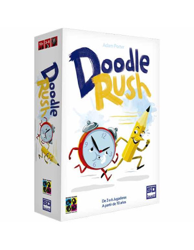 Juego de mesa doodle rush pegi 10